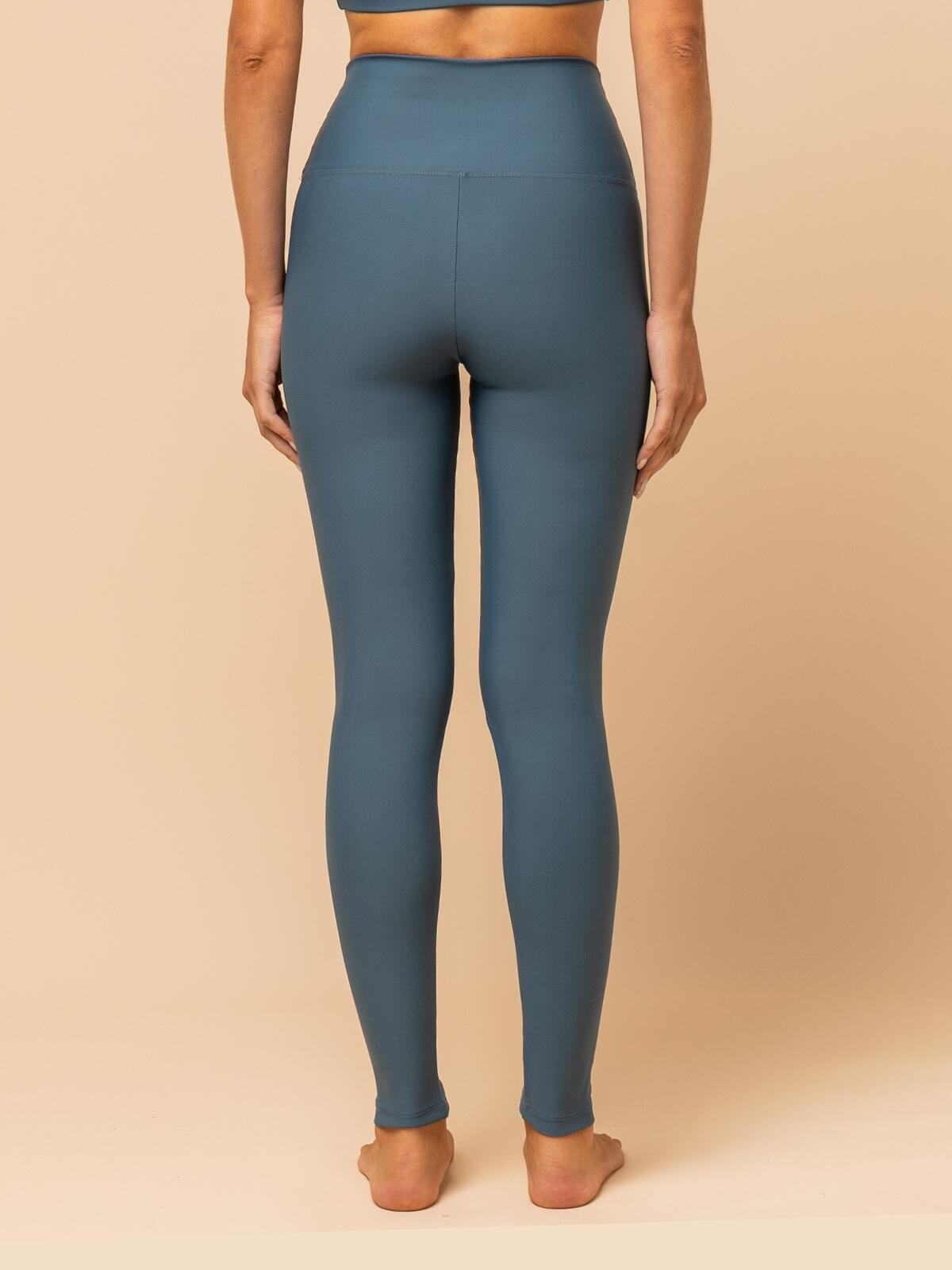 High-Waist Legging Teal – Compression & Comfort